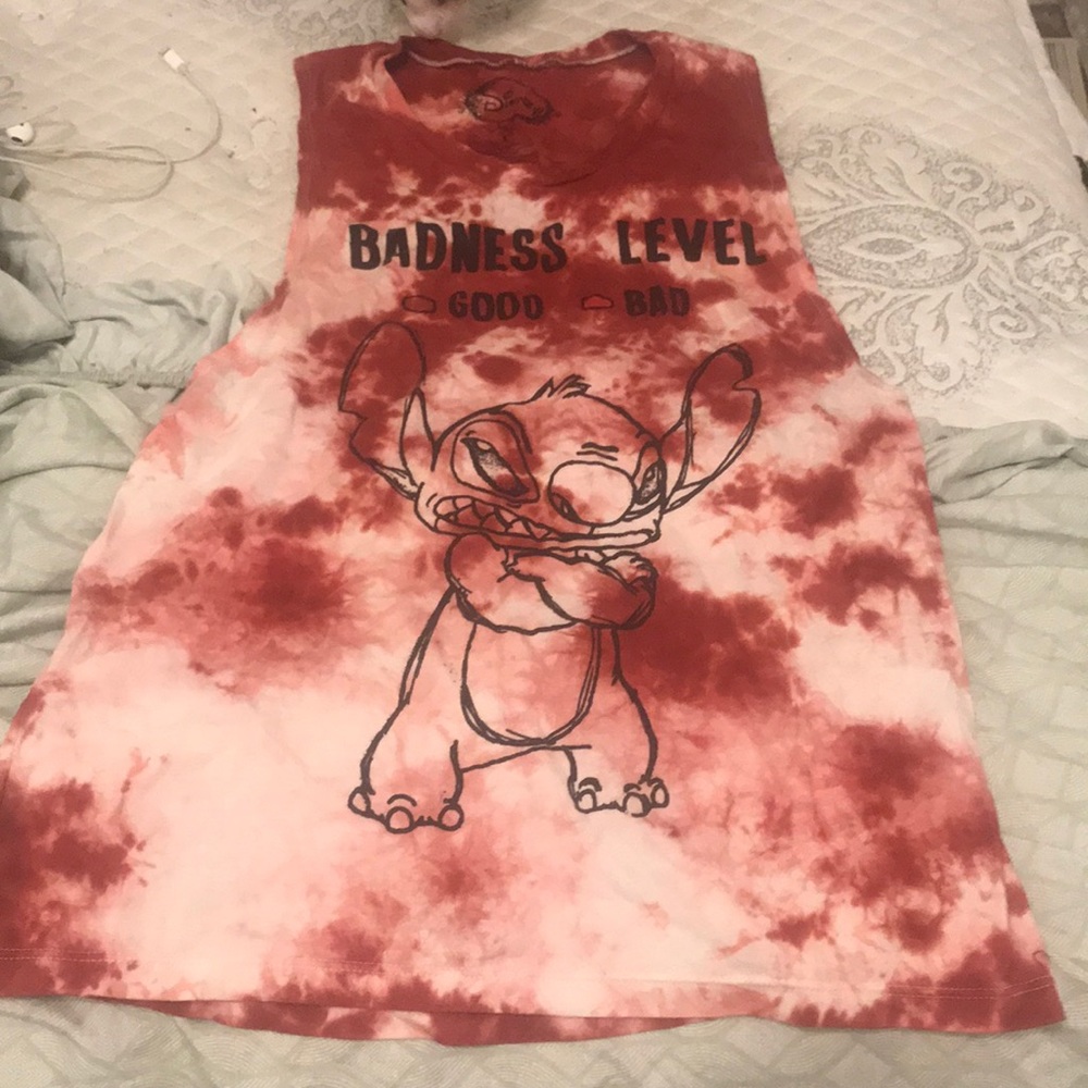 Lilo and stitch muscle shirt